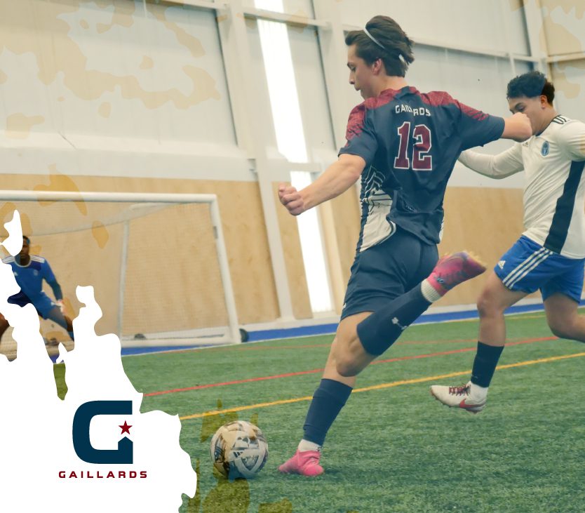 Gaillards soccer intérieur masculin - Cégep de l'Abitibi-Témiscamingue