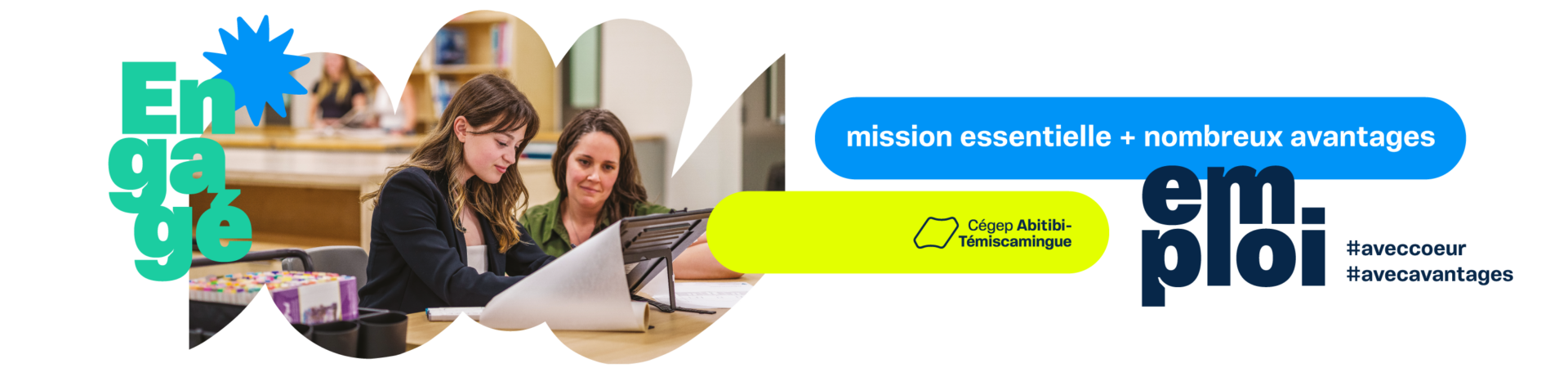 Emploi - engagé - Cégep Abitibi-Témiscamingue
